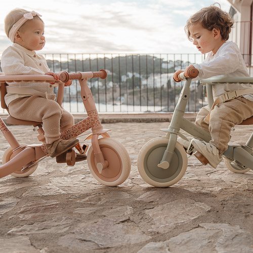 4 in 1 tricycle Pink