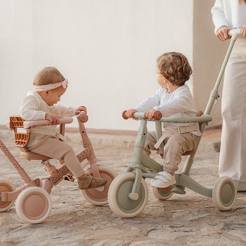 4 in 1 tricycle Pink