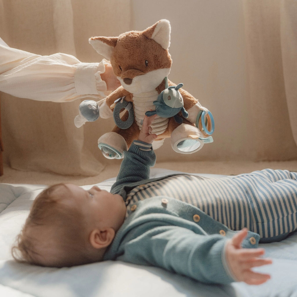 Activity cuddle - Blue - Forest Friends
