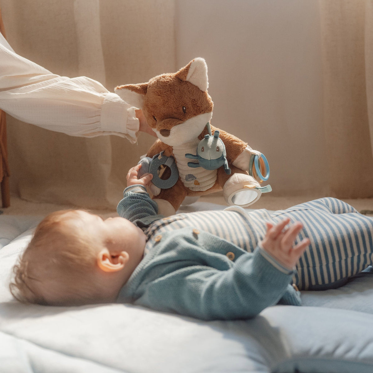 Activity cuddle - Blue - Forest Friends