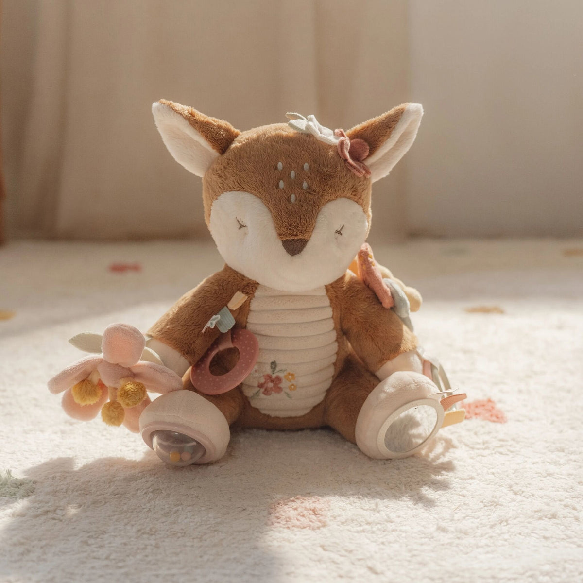 Activity Cuddle Deer - Pink - Fairy Garden
