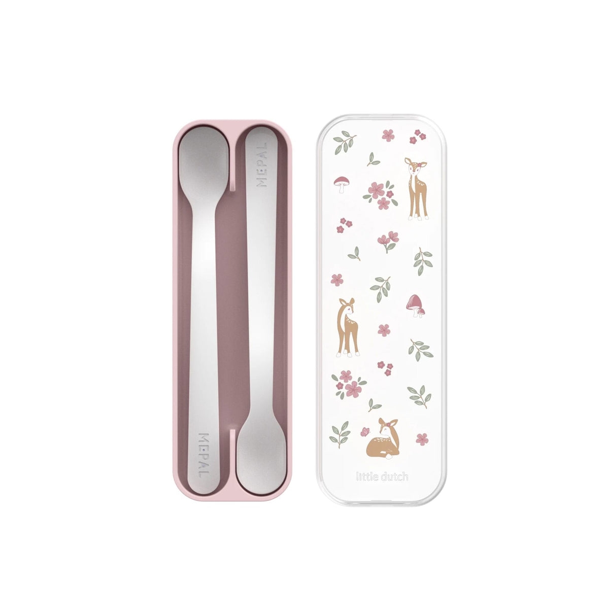 Set Baby Spoon 2 Pieces Fairy Garden