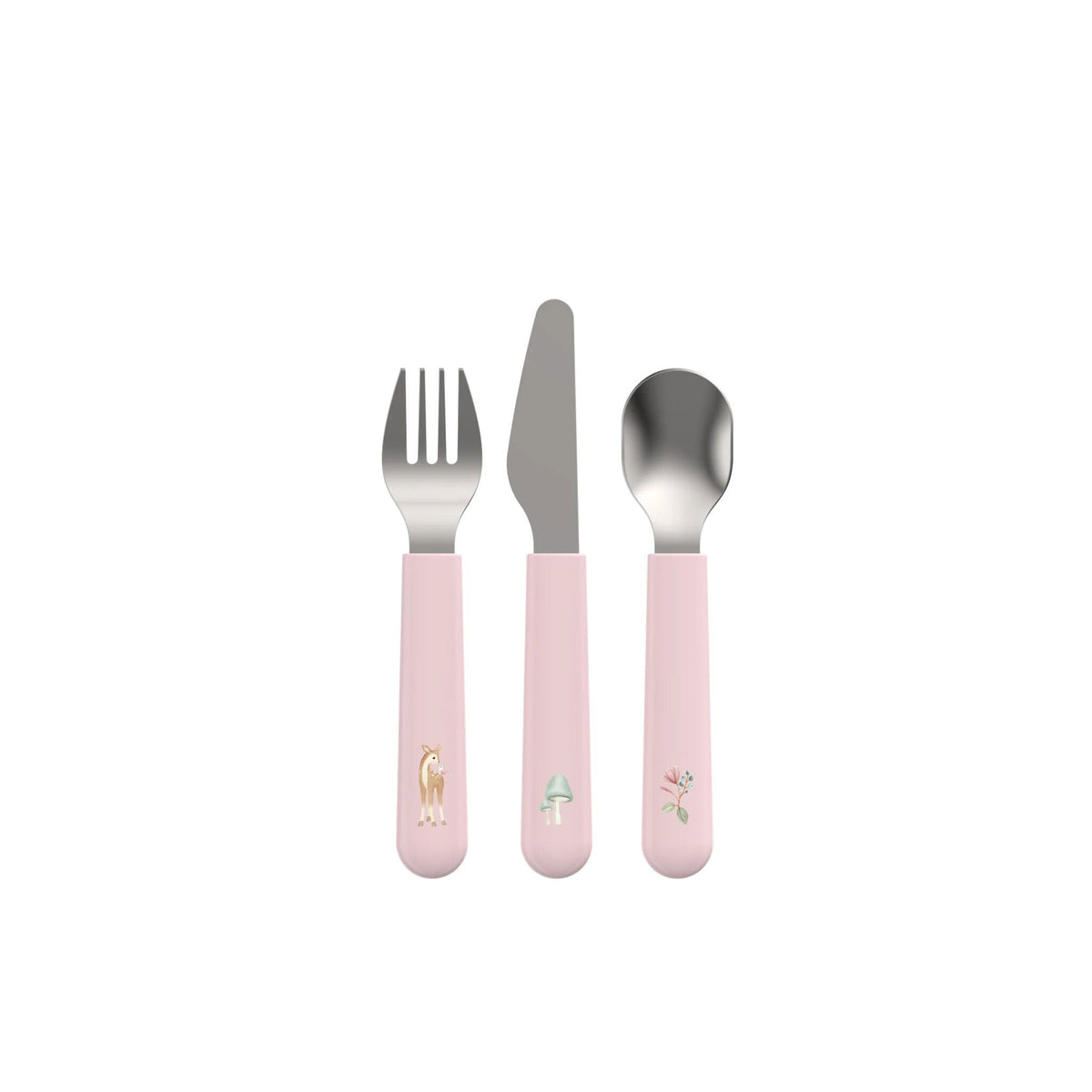 Children's cutlery set 3-Piece Fairy Garden