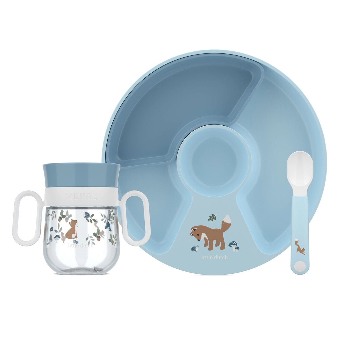 Set Baby Tableware 3-Piece Forest Friends