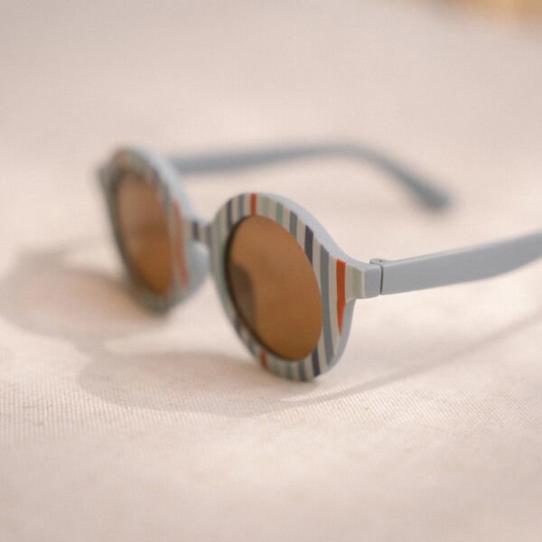 Children's Sunglasses Round Stripe