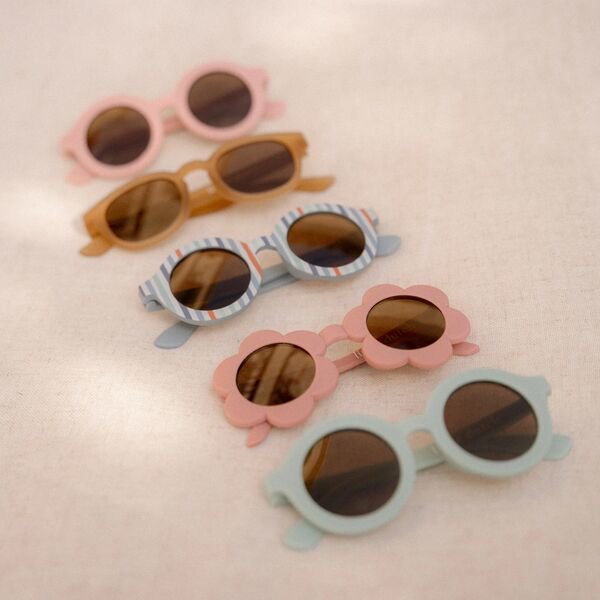 Children's Sunglasses Round Stripe
