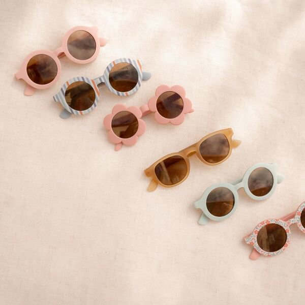 Children's Sunglasses Round Stripe