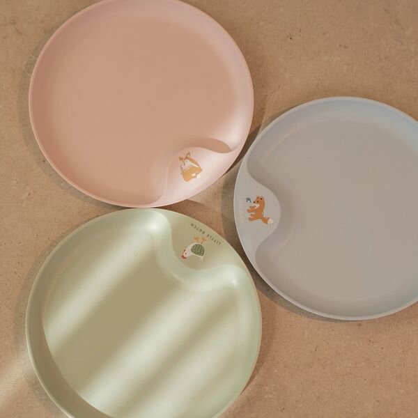 Children's plate Fairy Garden