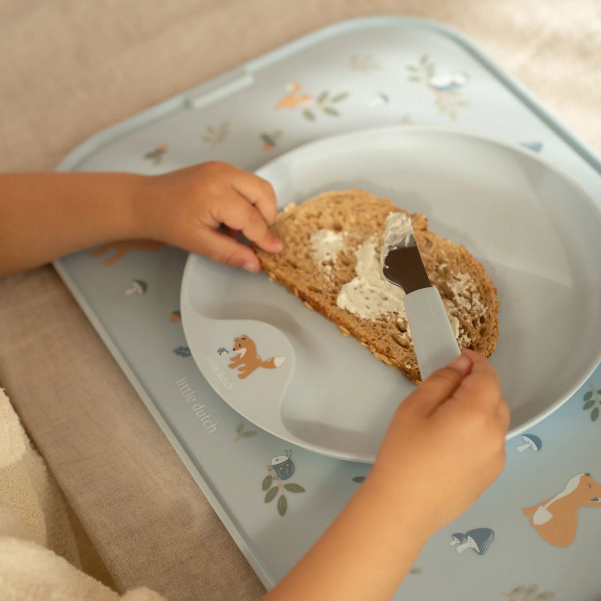 Children's plate Forest Friends