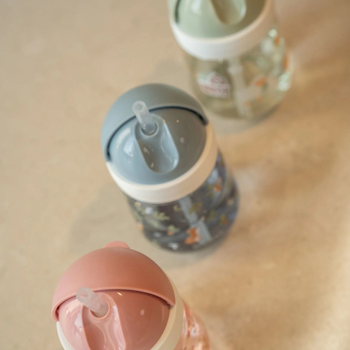 Straw cup 300 ml Forest Friends