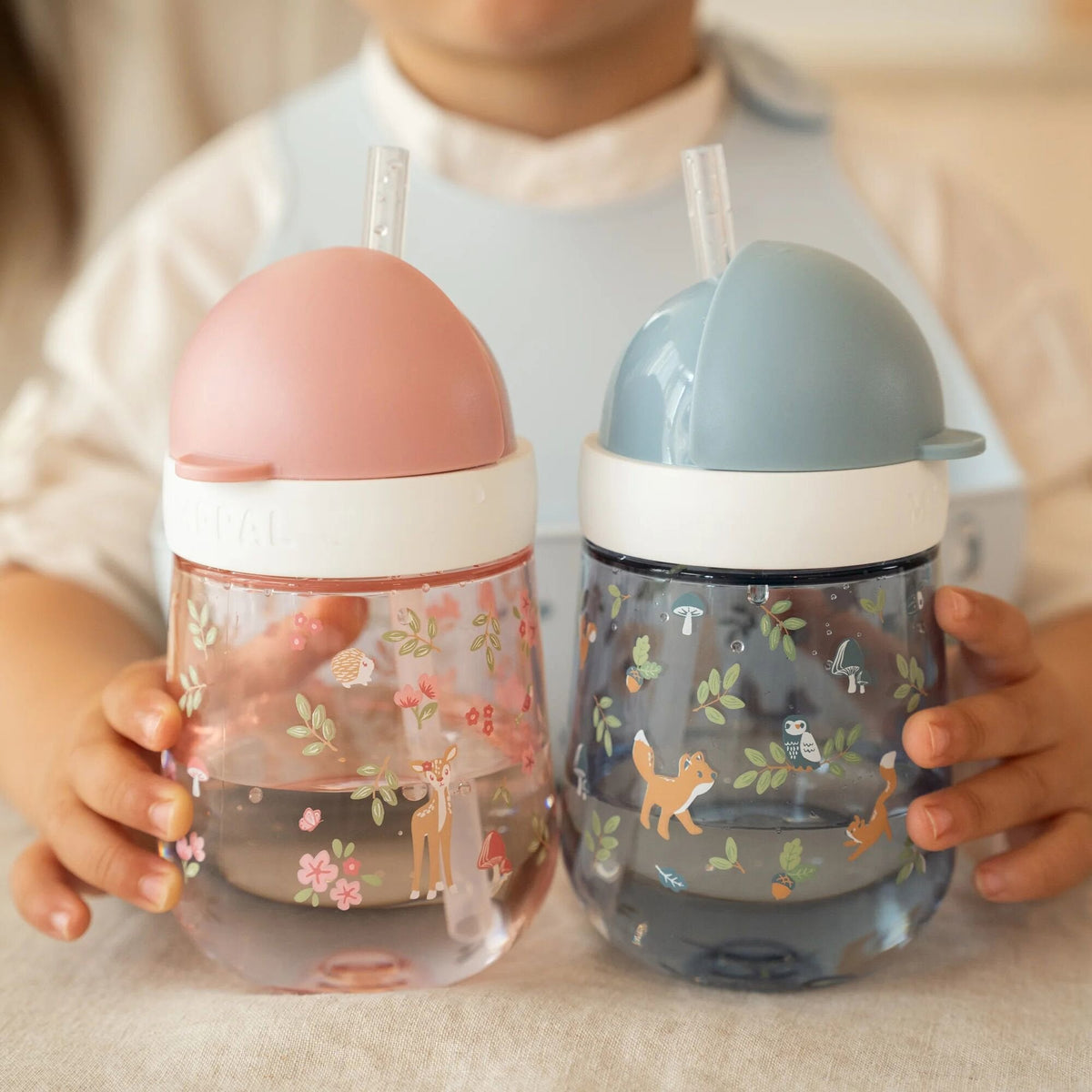 Straw cup 300 ml Forest Friends