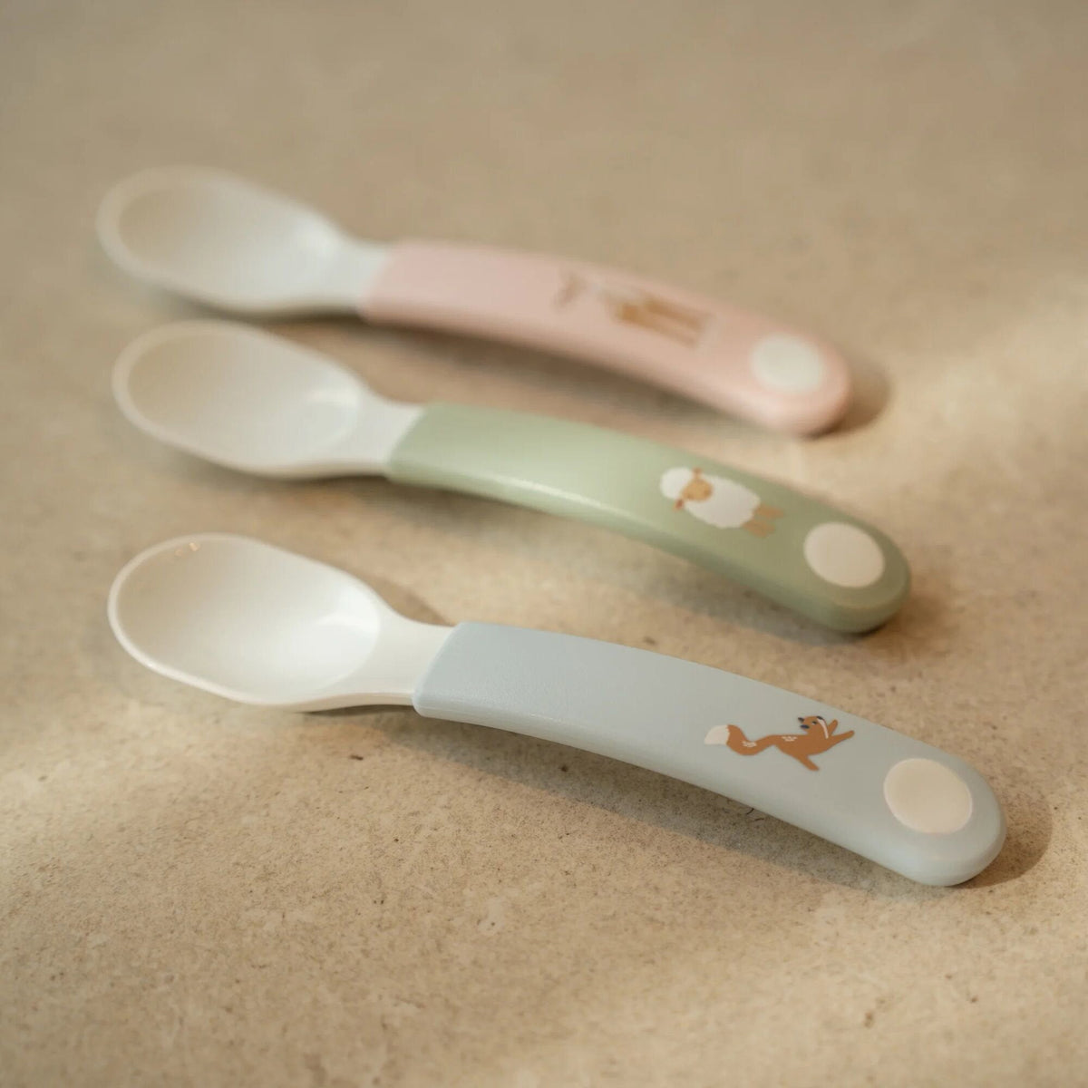 Set Practice Spoon 2 Pieces Forest Friends