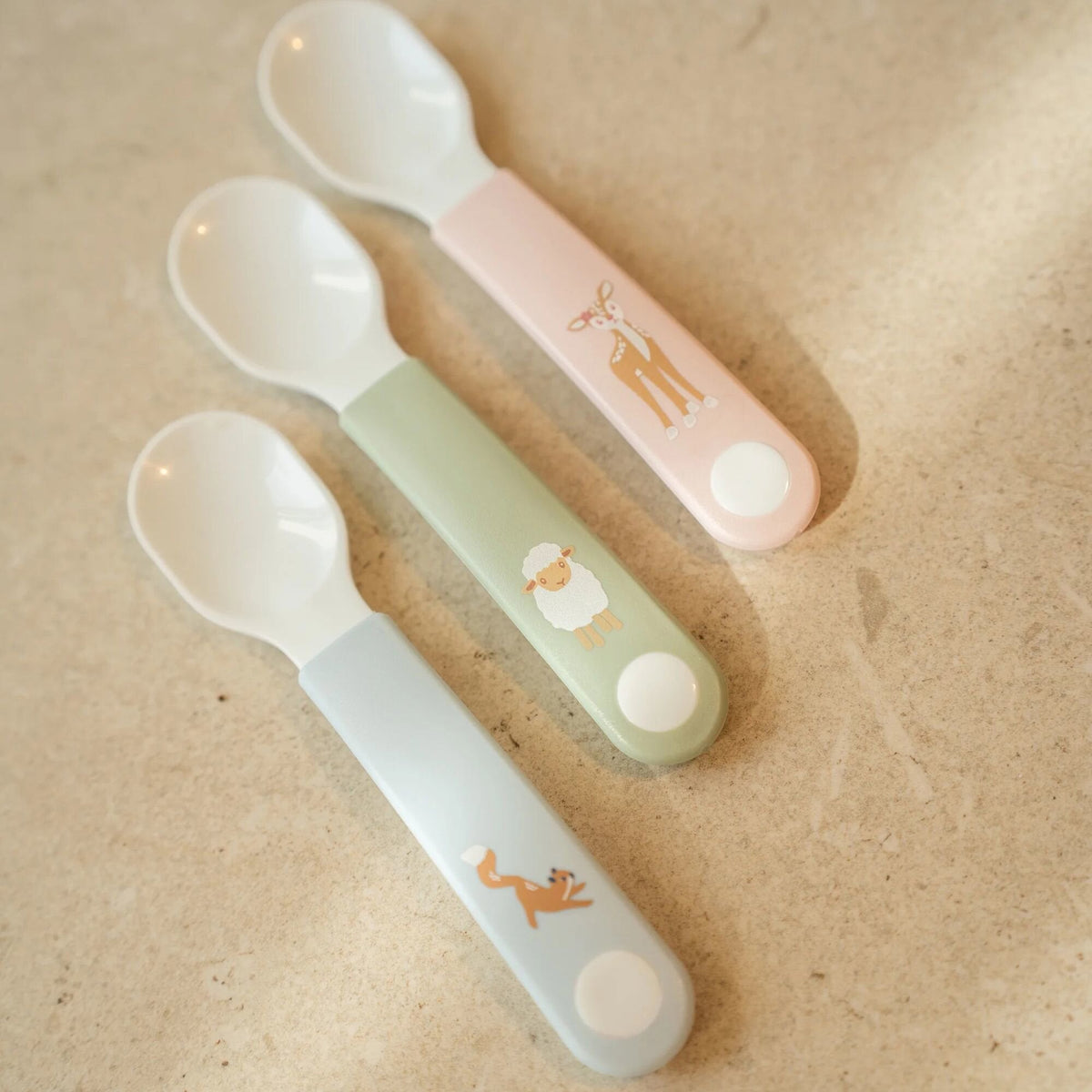Set Practice Spoon 2 Pieces Forest Friends