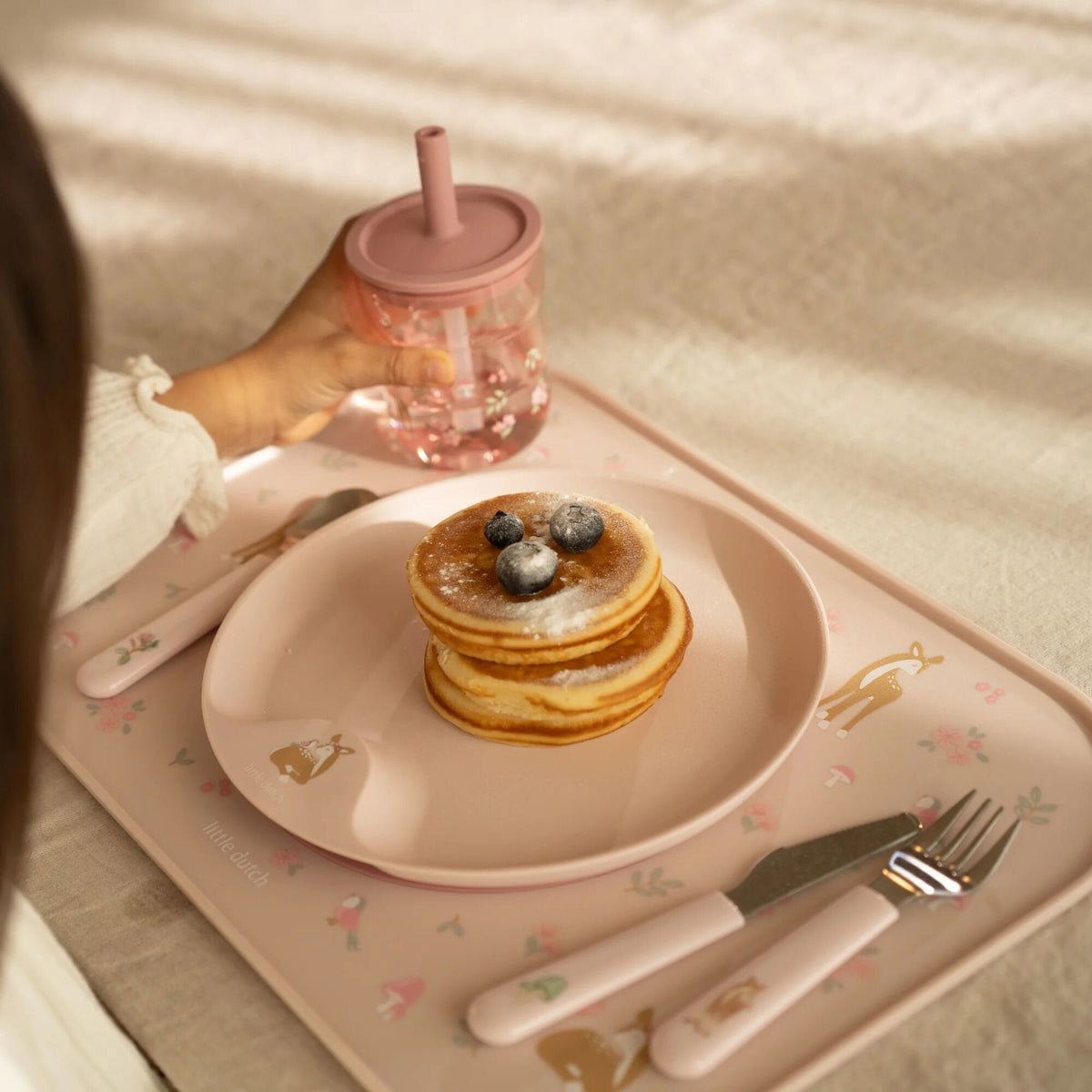 Children's cutlery set 3-Piece Fairy Garden