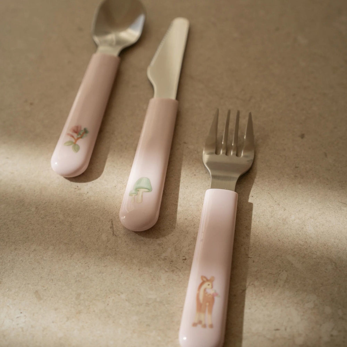 Children's cutlery set 3-Piece Fairy Garden