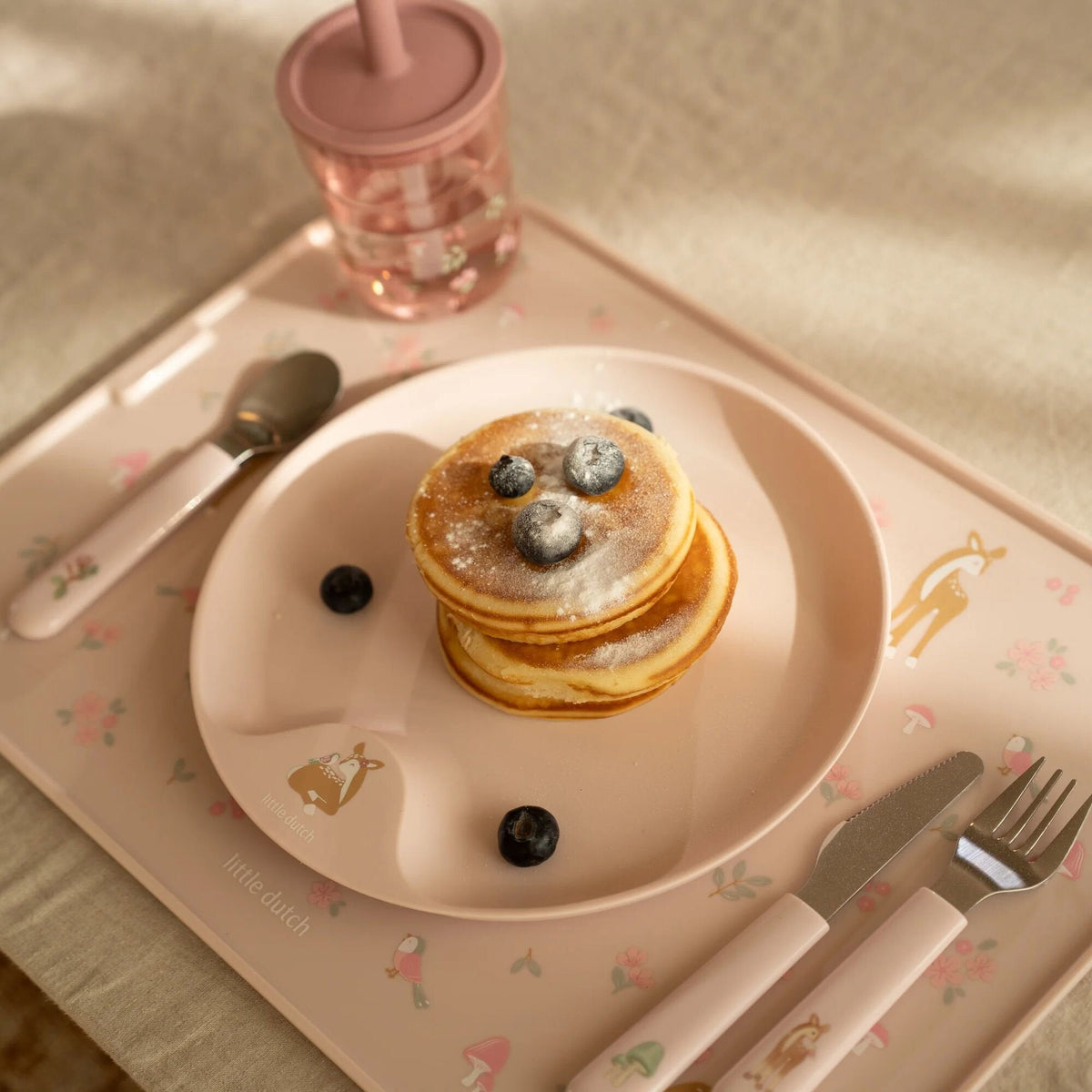 Children's cutlery set 3-Piece Fairy Garden