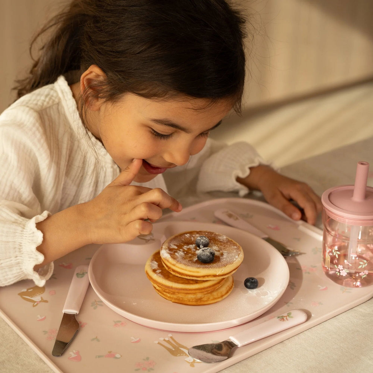 Children's cutlery set 3-Piece Fairy Garden