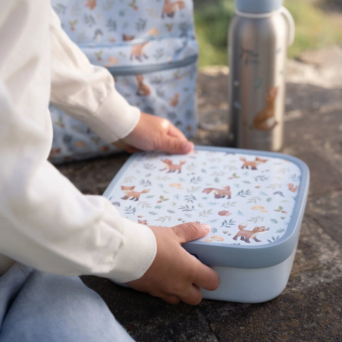 Bento Lunchbox large Forest Friends