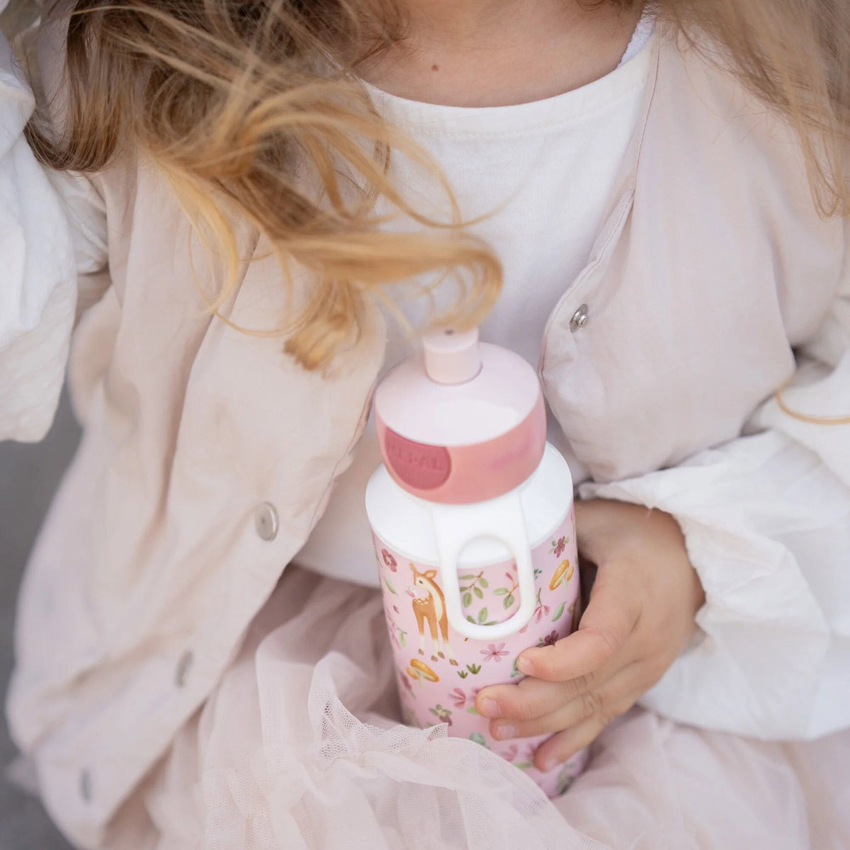 Drinking bottle pop-up 400 ml Fairy Garden