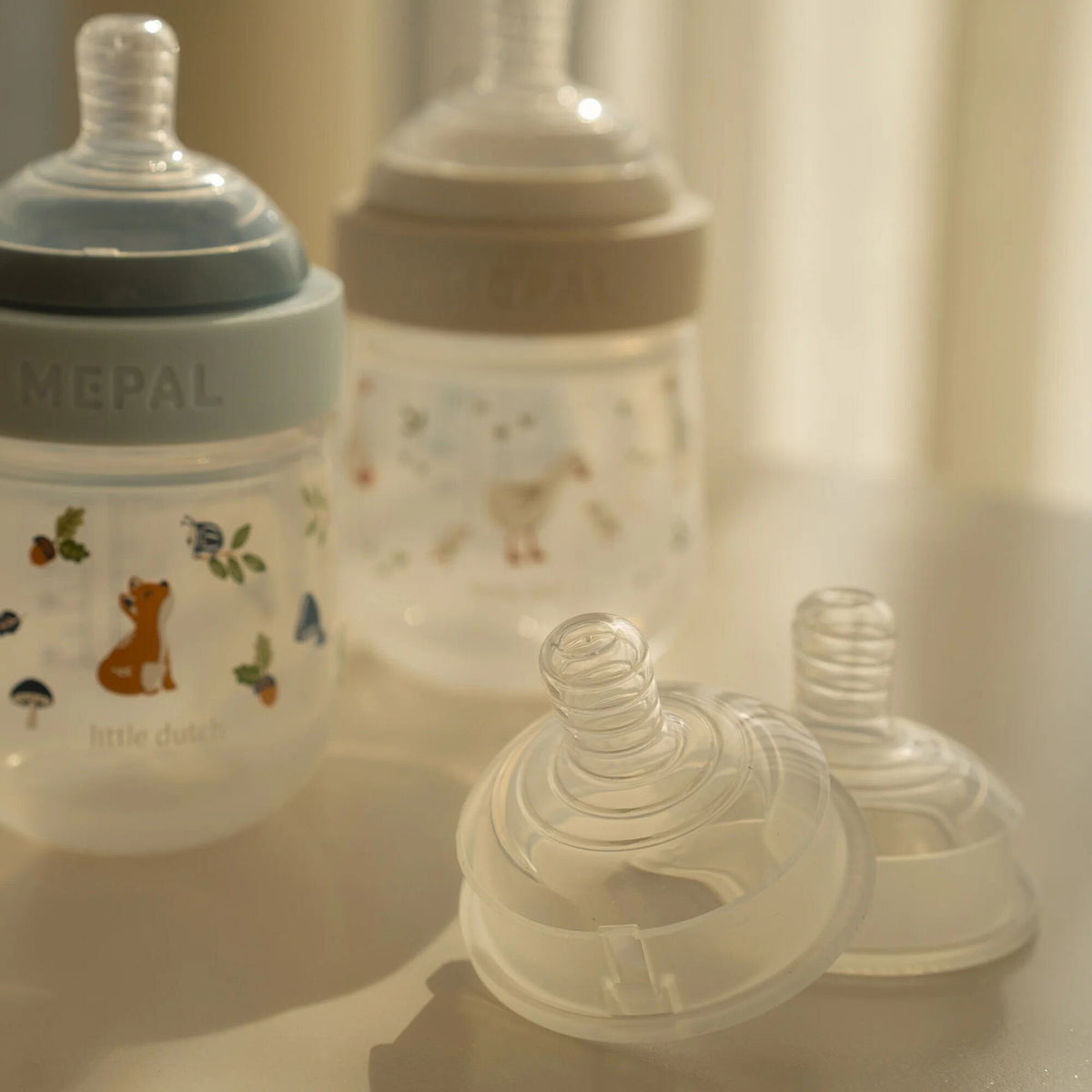 Starter Set Baby Bottles Mio 4-Piece - Little Goose