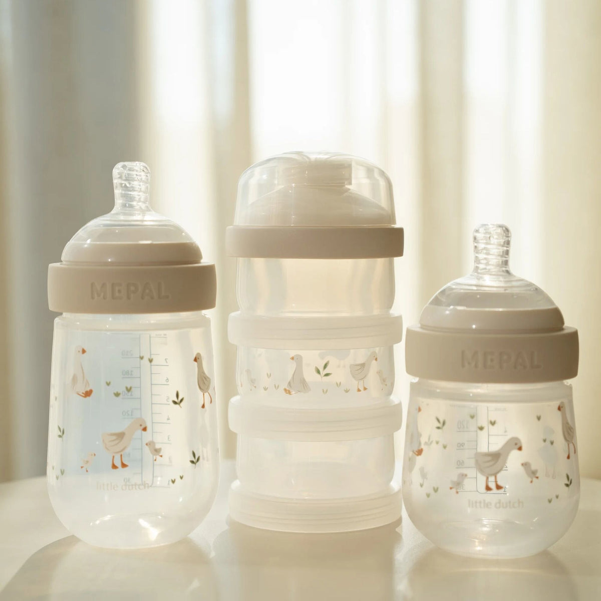 Starter Set Baby Bottles Mio 4-Piece - Little Goose