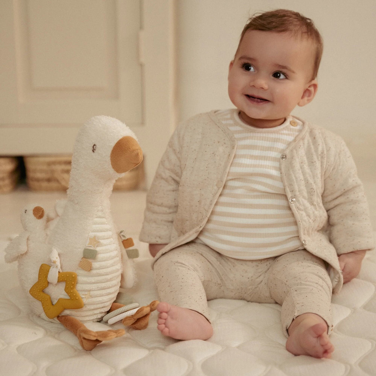 Activity Cuddle Goose - White - Little Goose
