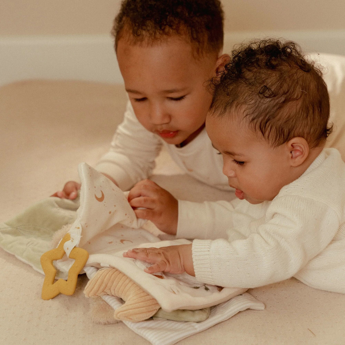 Activity Booklet - Beige - Newborn Naturals