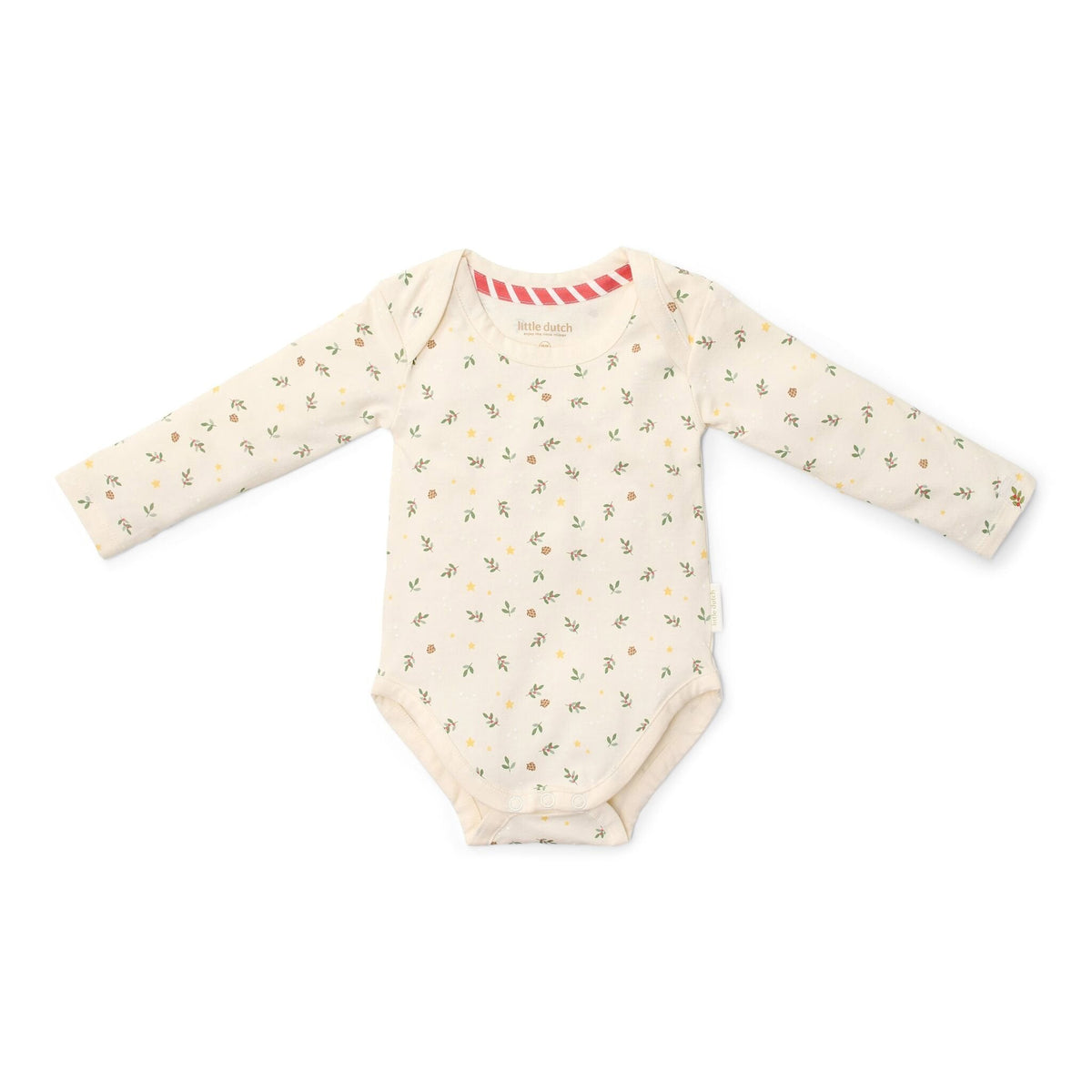 2-pack Christmas romper long sleeve – Beige