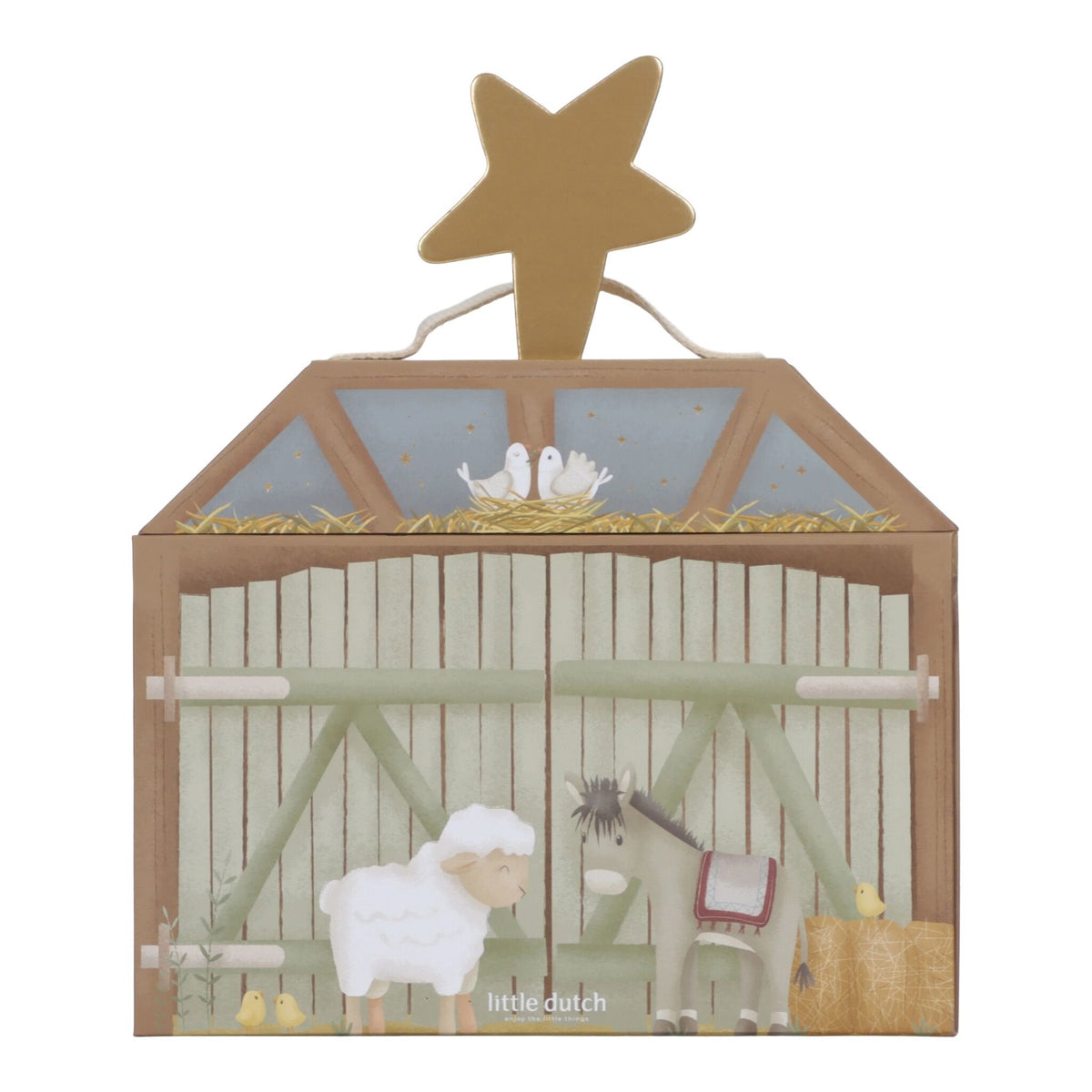 Nativity play case - green - essentials