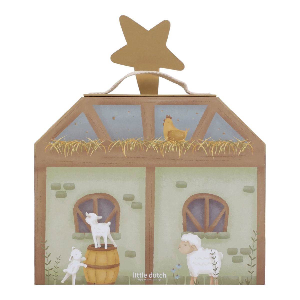 Nativity play case - green - essentials