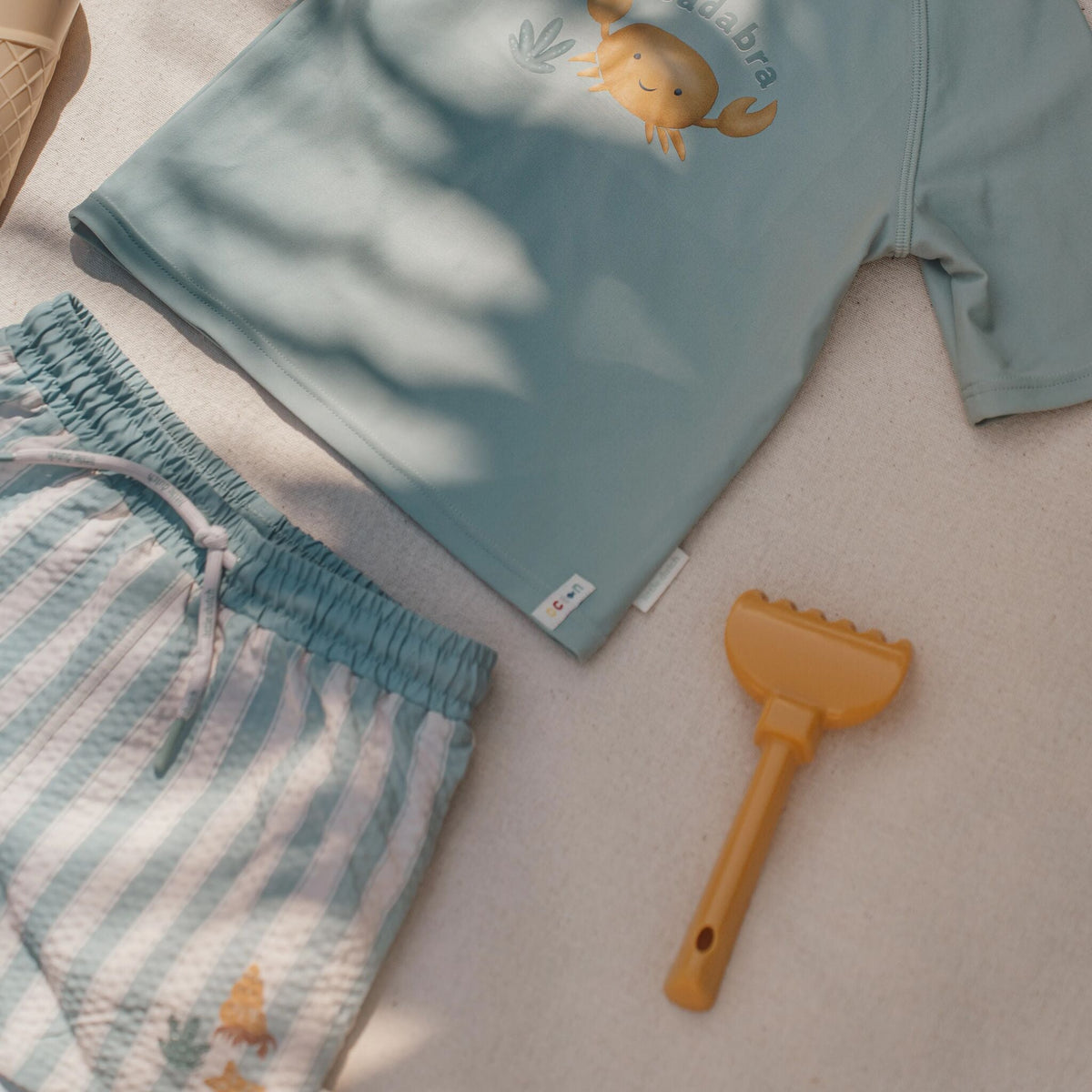 Swim shorts - Green - Ocean Surf Stripes