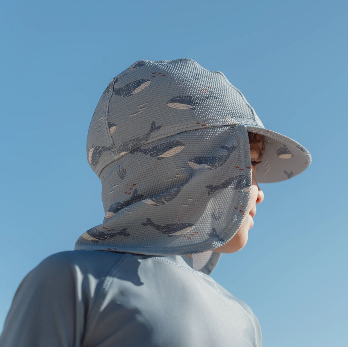 Swim Cap - Blue - Ocean Splash