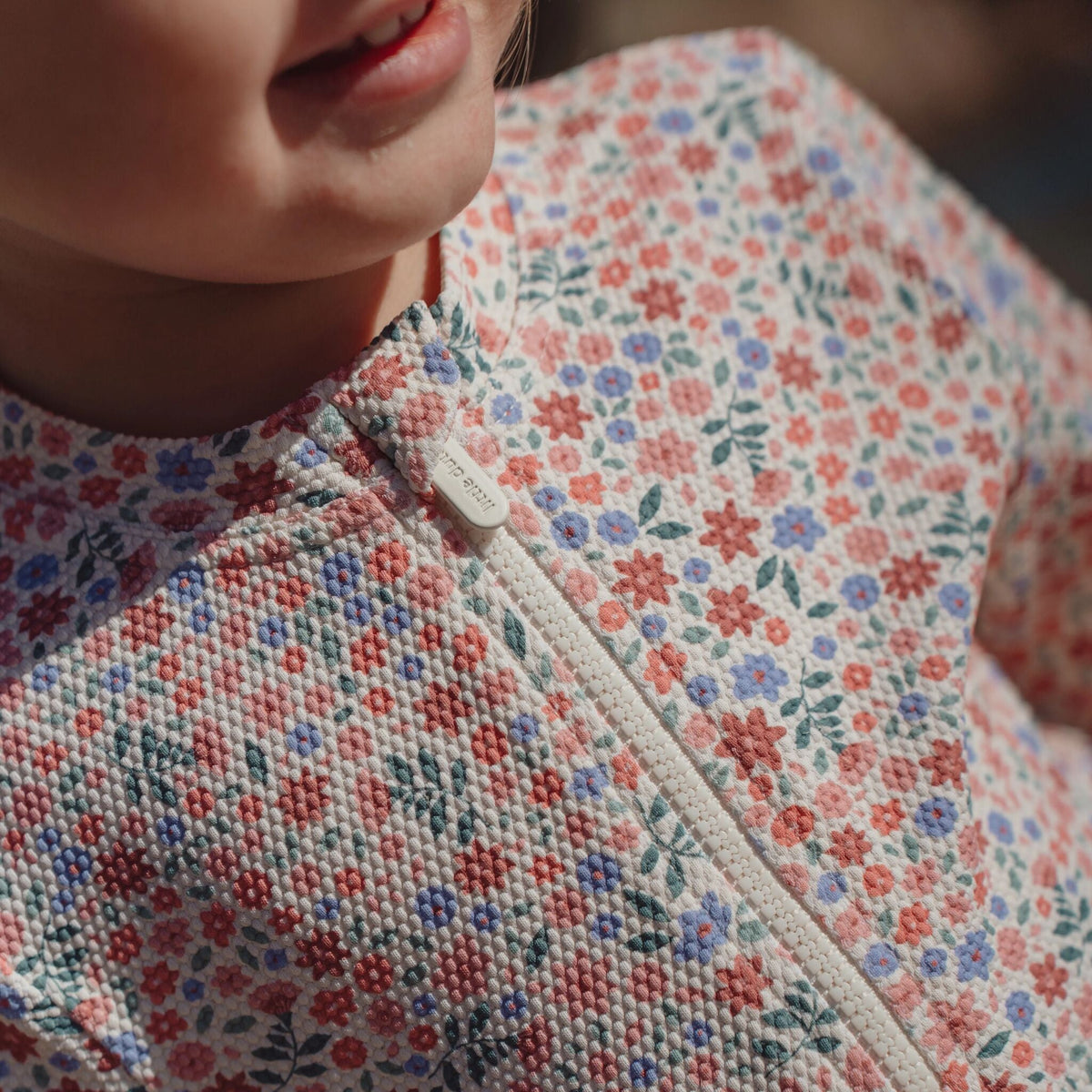 Long sleeve swim shirt - Floral print