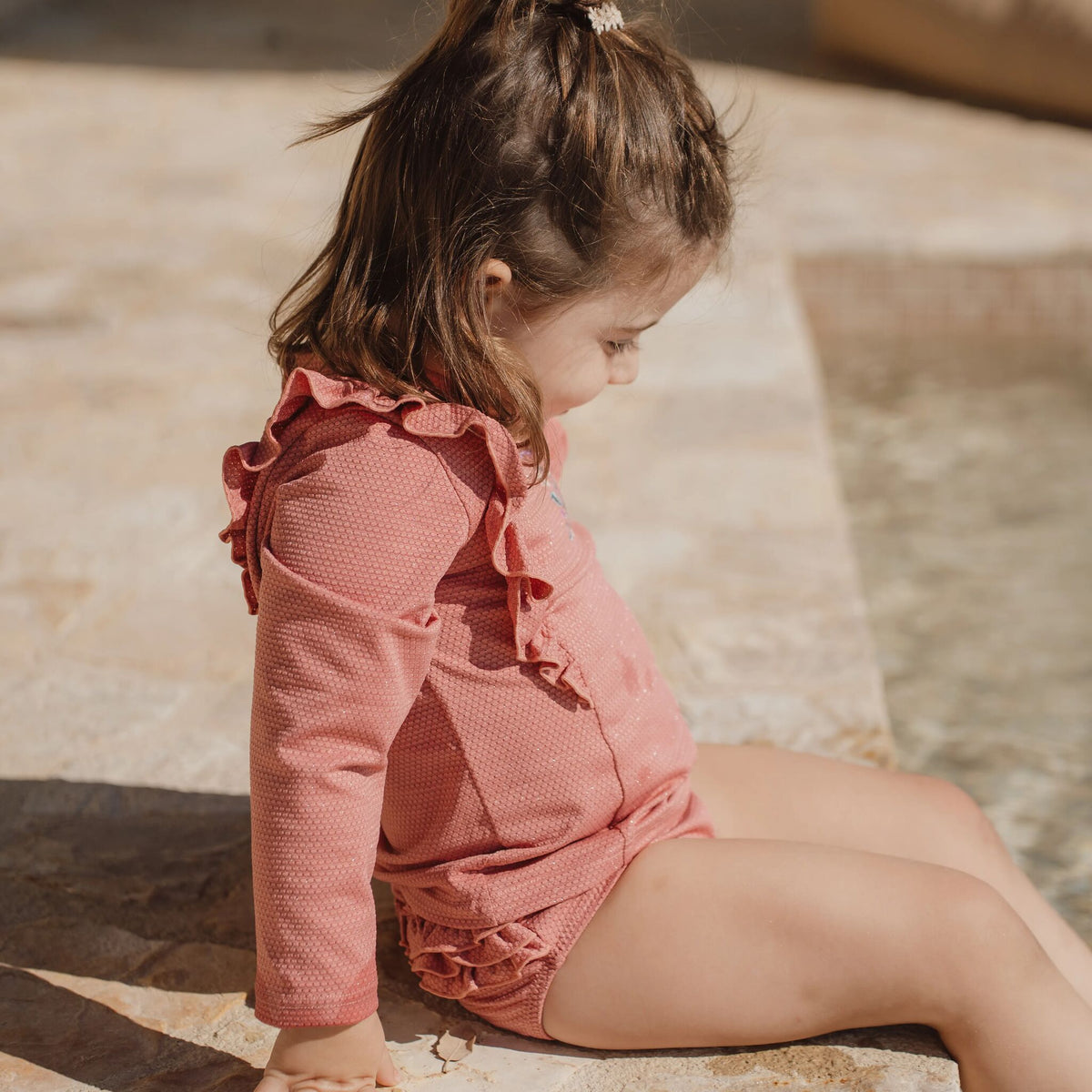 Swim trunks - Pink - Glitter