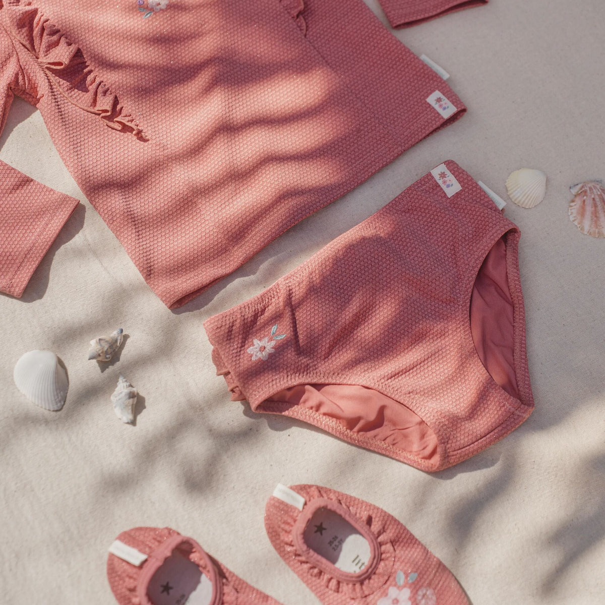 Swim trunks - Pink - Glitter