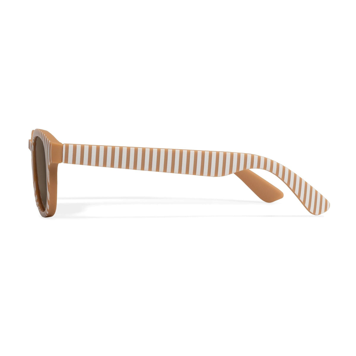 Sunglasses - Brown - Stripes