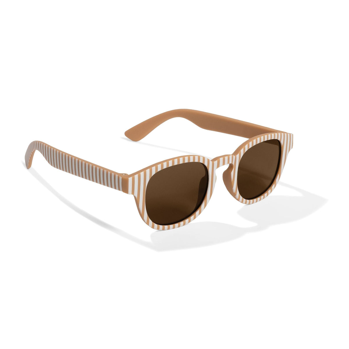Sunglasses - Brown - Stripes