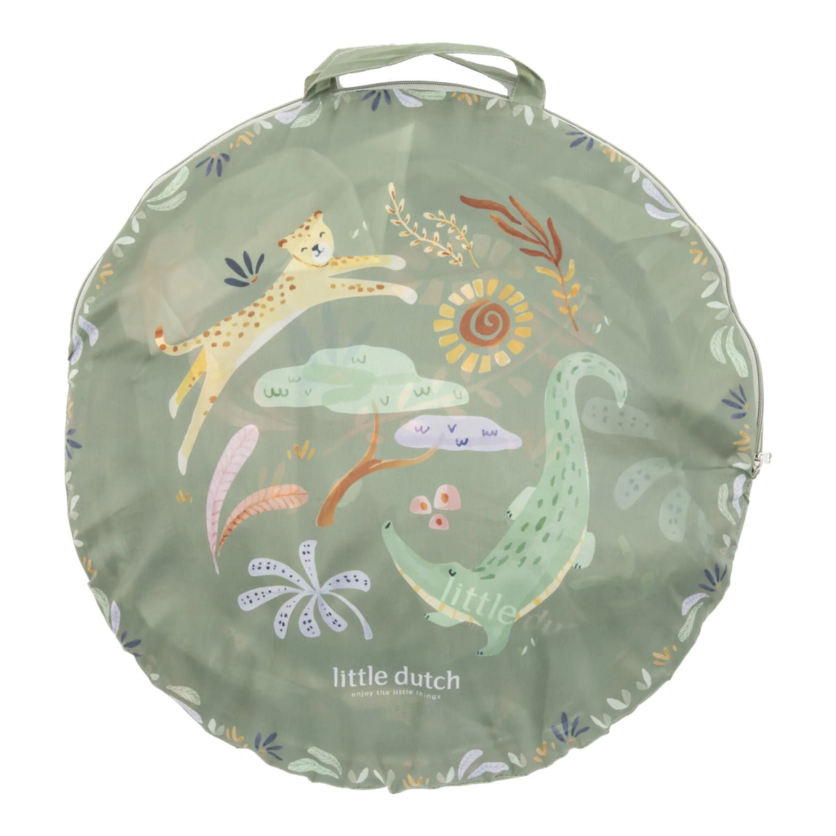 Play tent - Crawl tunnel - Green