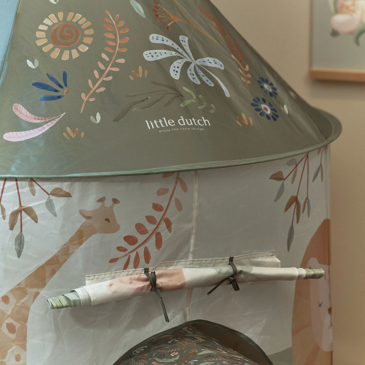 Play tent - Crawl tunnel - Green