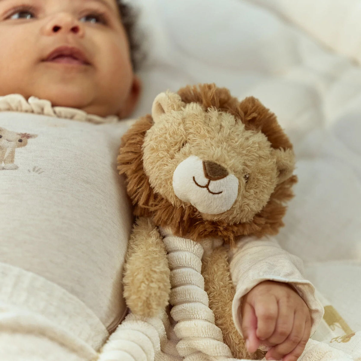 Cuddle cloth Lion - Yellow
