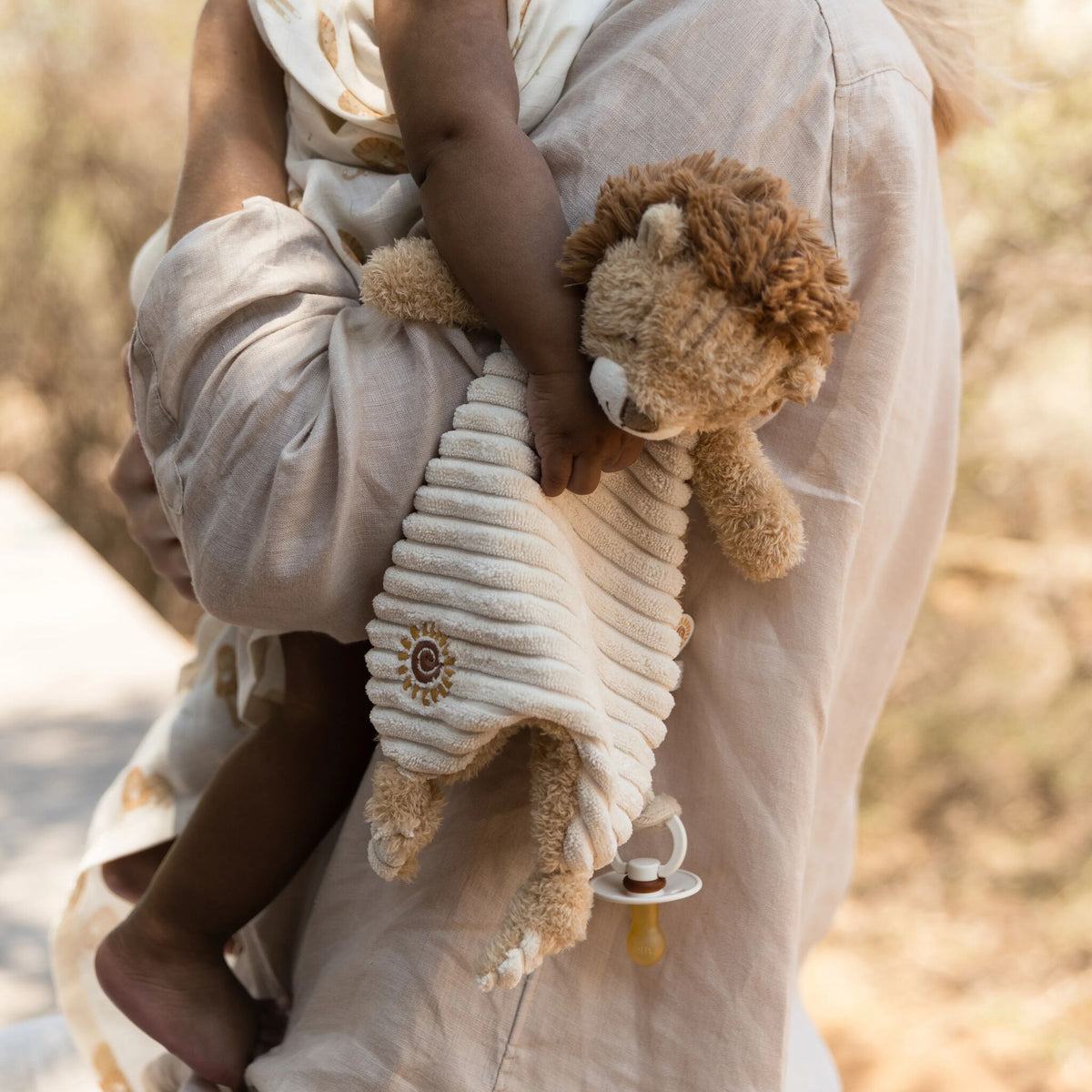Cuddle cloth Lion - Yellow