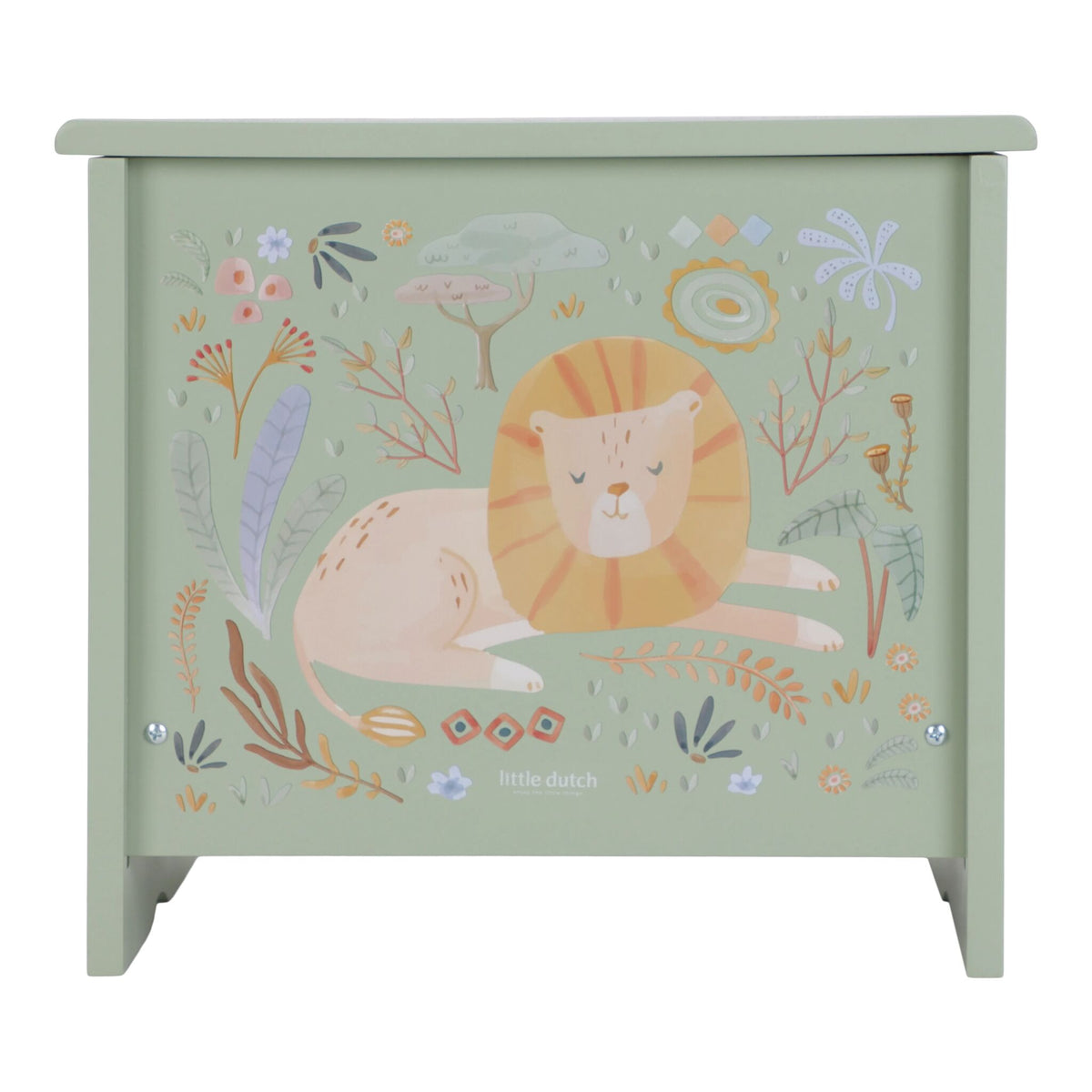 Wooden piano - Green -  Safari Friends
