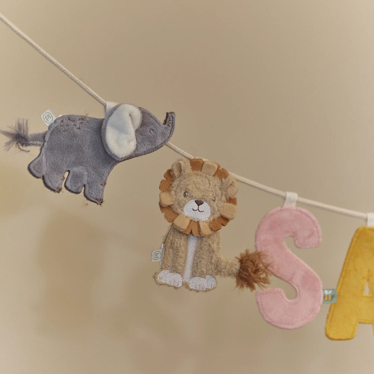 Garland element Elephant - Gray
