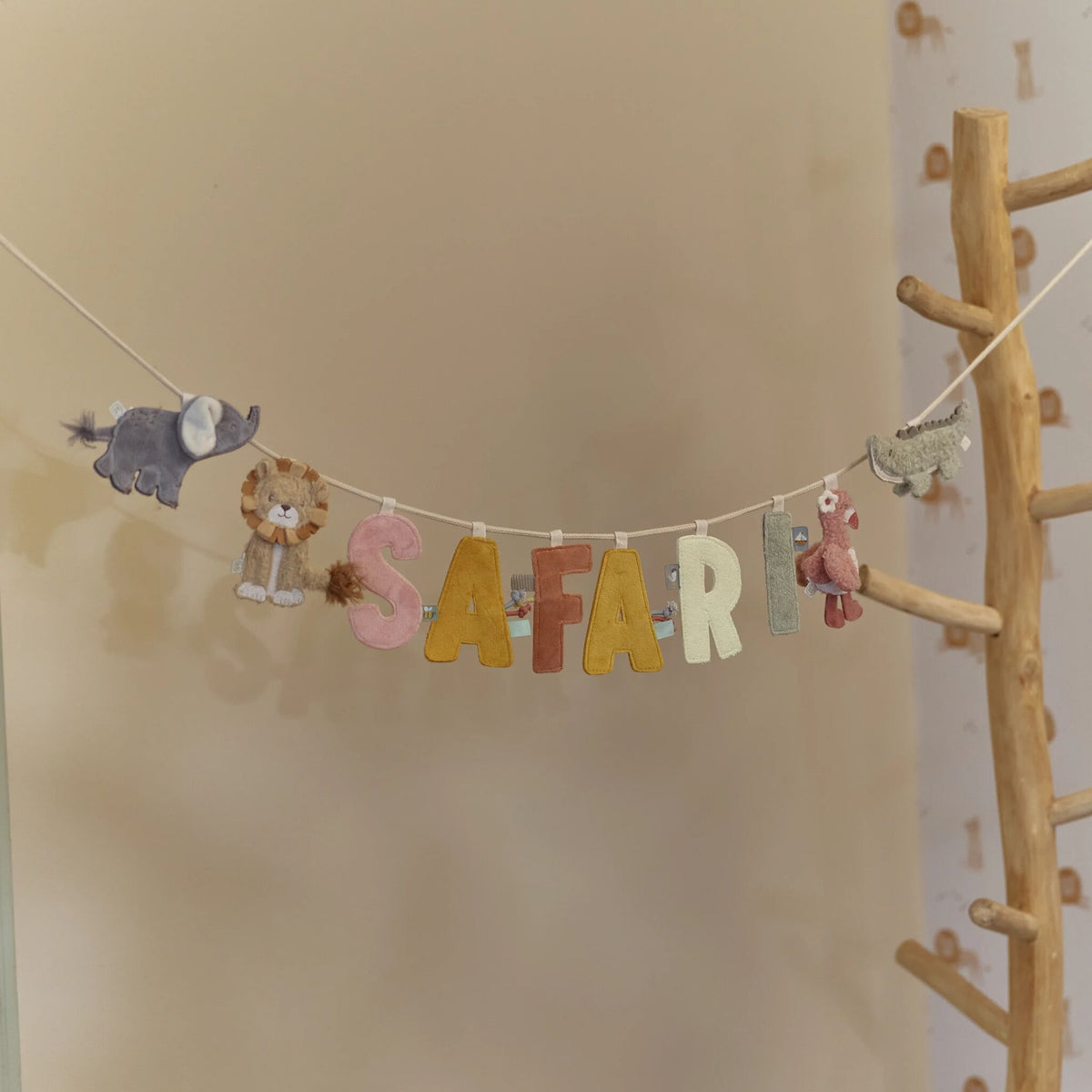 Garland element Elephant - Gray