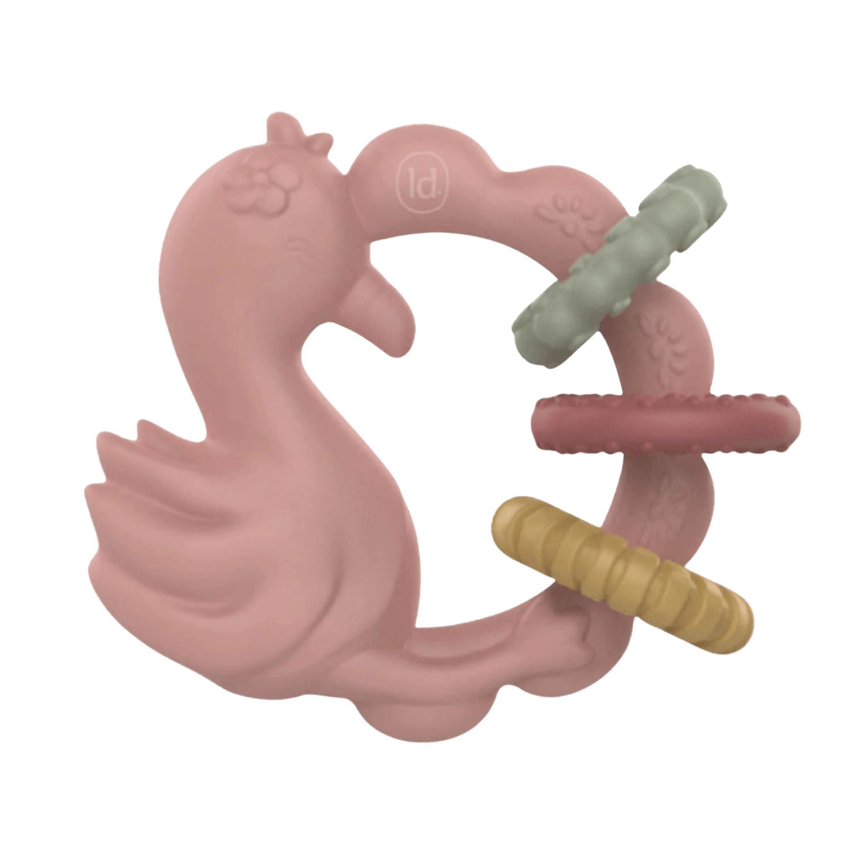 Teething ring Flamingo Pink