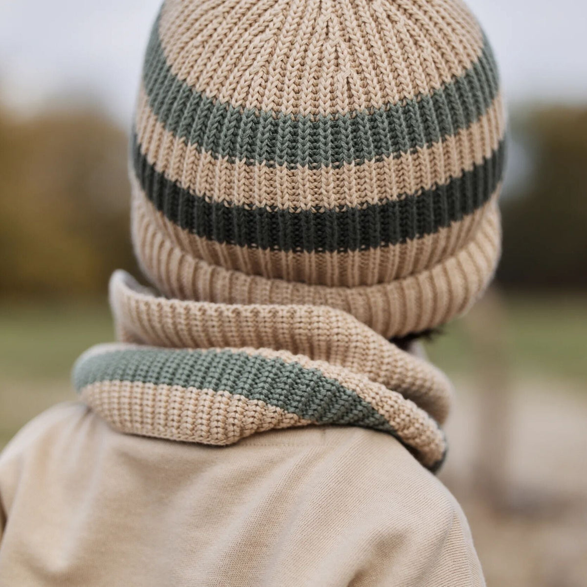 Knitted Scarf Sand One size