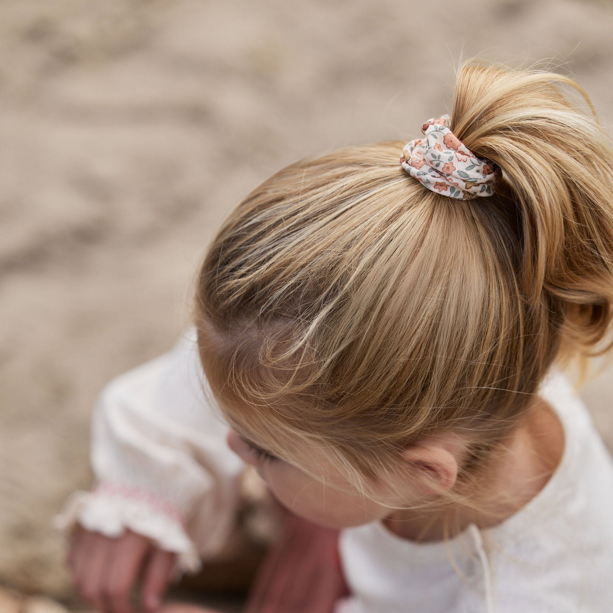 Scrunchie Set of 2 Pink One size