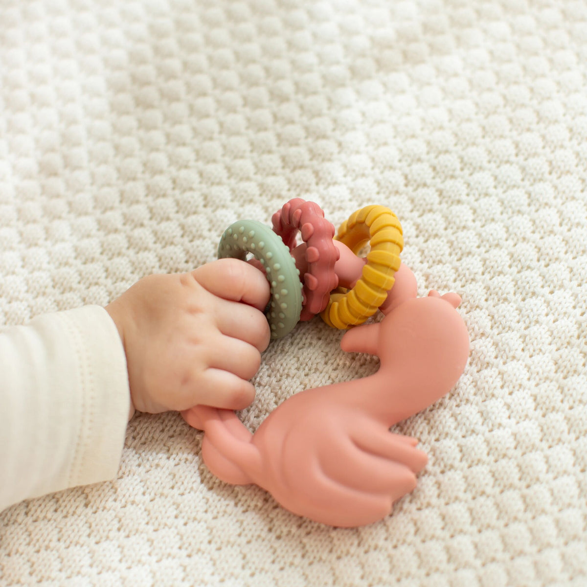 Teething ring Flamingo Pink