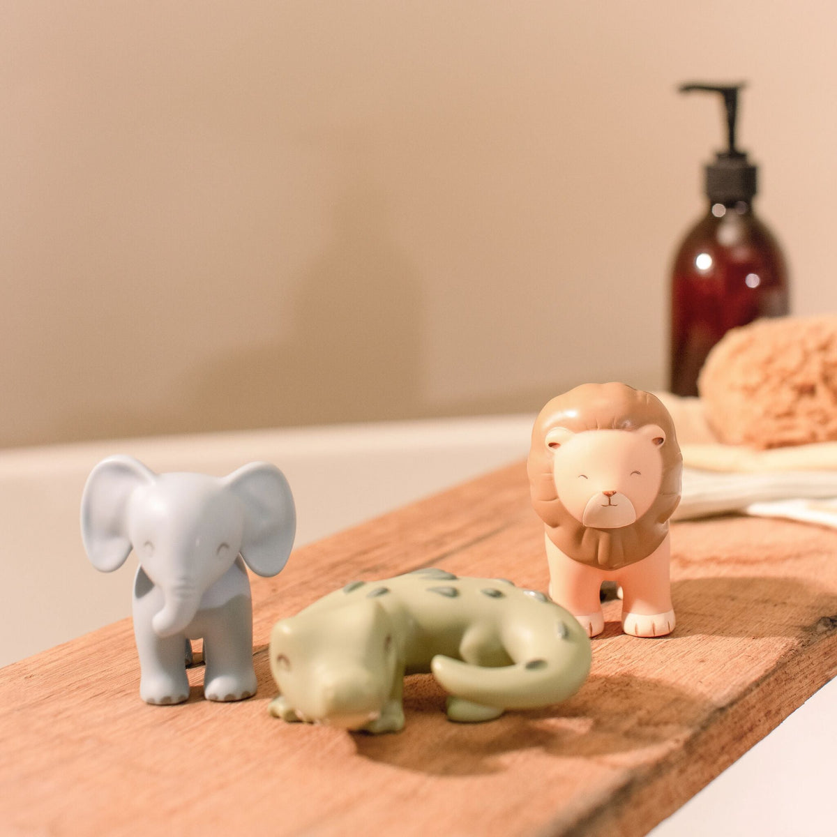 Bath Figures Safari Animals