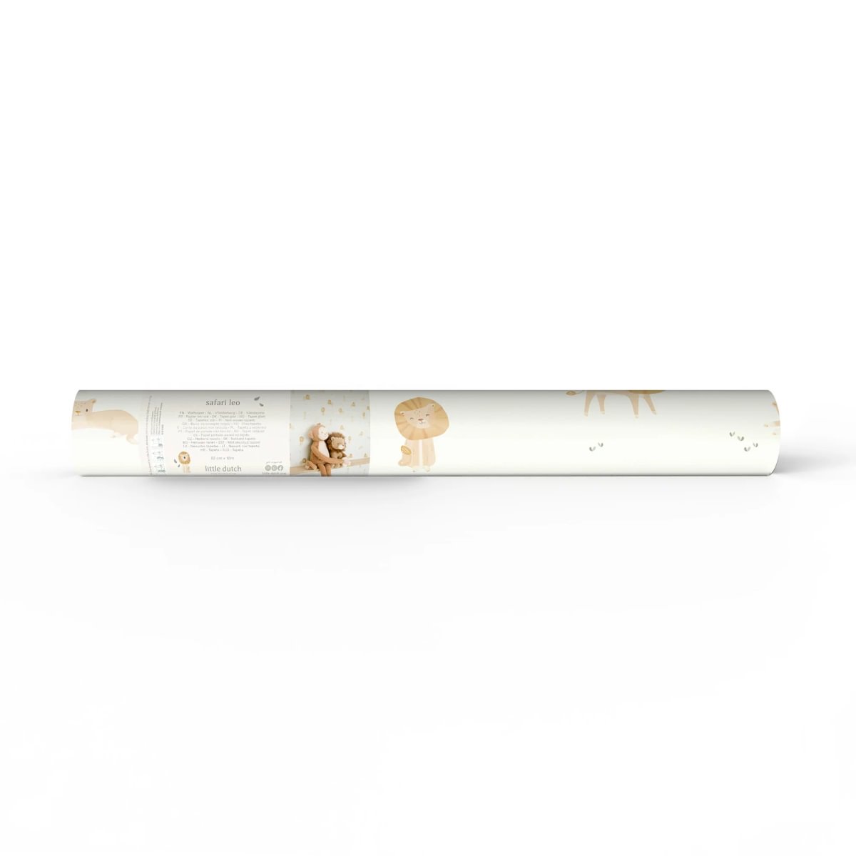 Non-woven wallpaper - Safari Leo